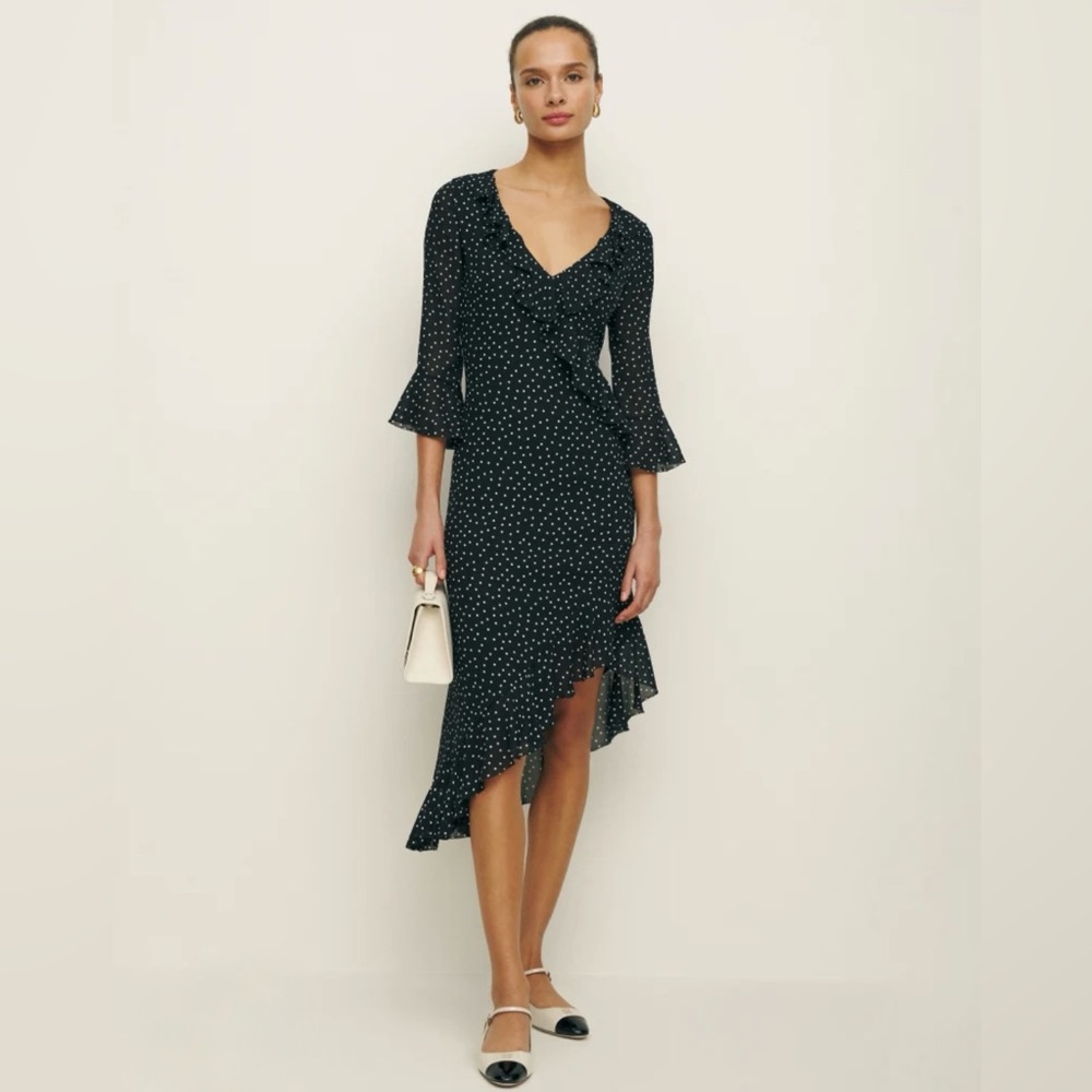 NWT Reformation Roseanna Dress, Size 0